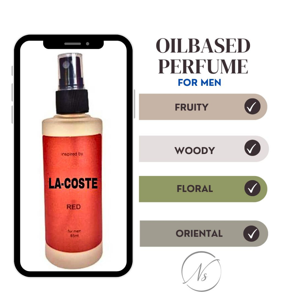 Oil Based Perfume for Men ( LRED ) Inspired Scent 85 ml Spray bottle