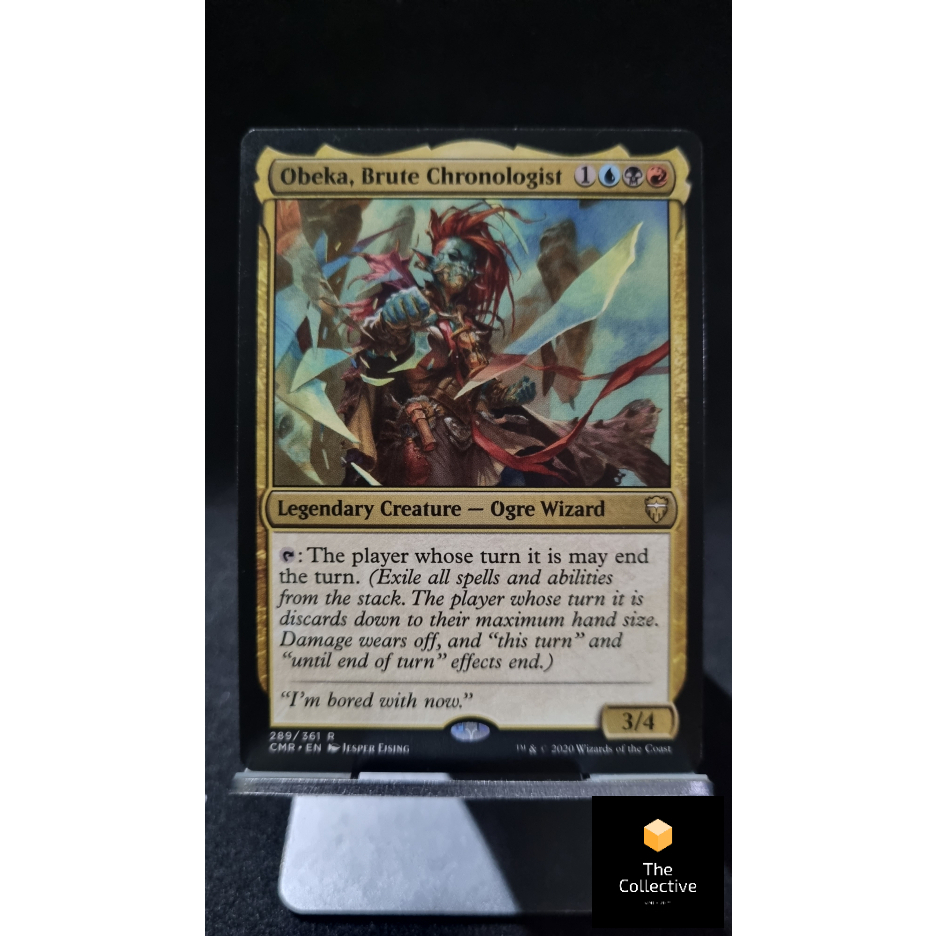 Magic the Gathering - MTG Card Game - Obeka, Brute Chronologist - CMR ...