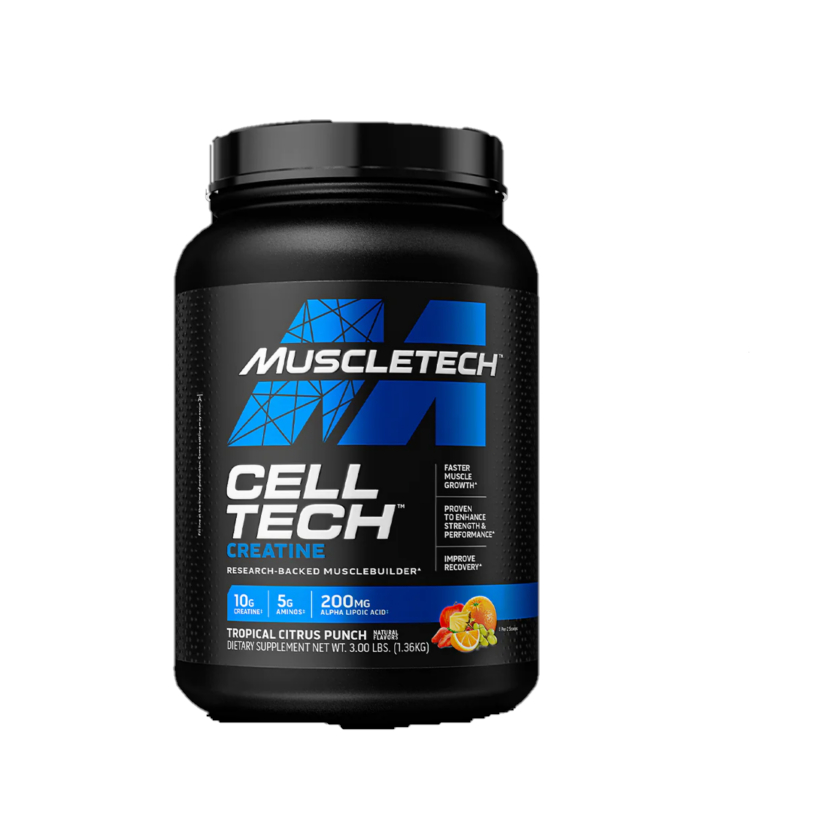 Muscletech Celltech 3 Lbs Tropical Citrus Punch Flavor Note