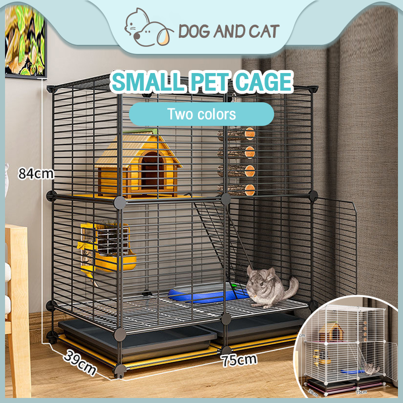 Cat cage home indoor villa 75*39*84CM free space with toilet cat house