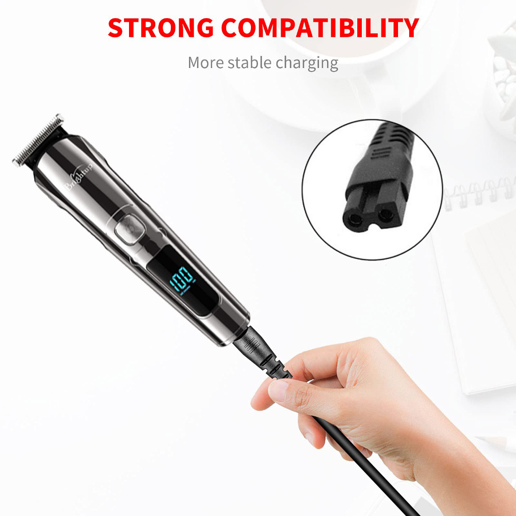 USB Hair Clipper Charger Cable Set 1.2M Pet Shaver Charger Power Cord ...