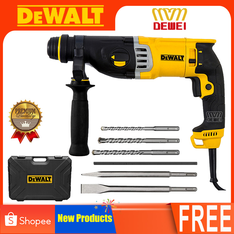 DeWalt Rotary Hammer Drill 28mm Chipping Gun 900W 26mm Demolition