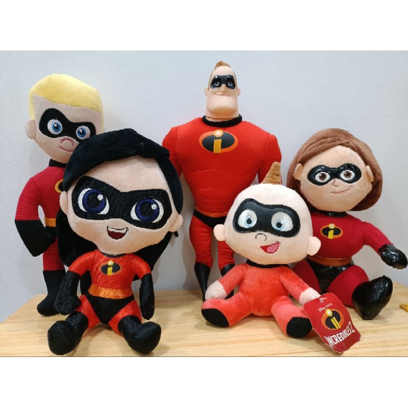The Incredibles Plush Mr. Incredible Elastic Girl Violet Dash Jack Jack Shopee Philippines