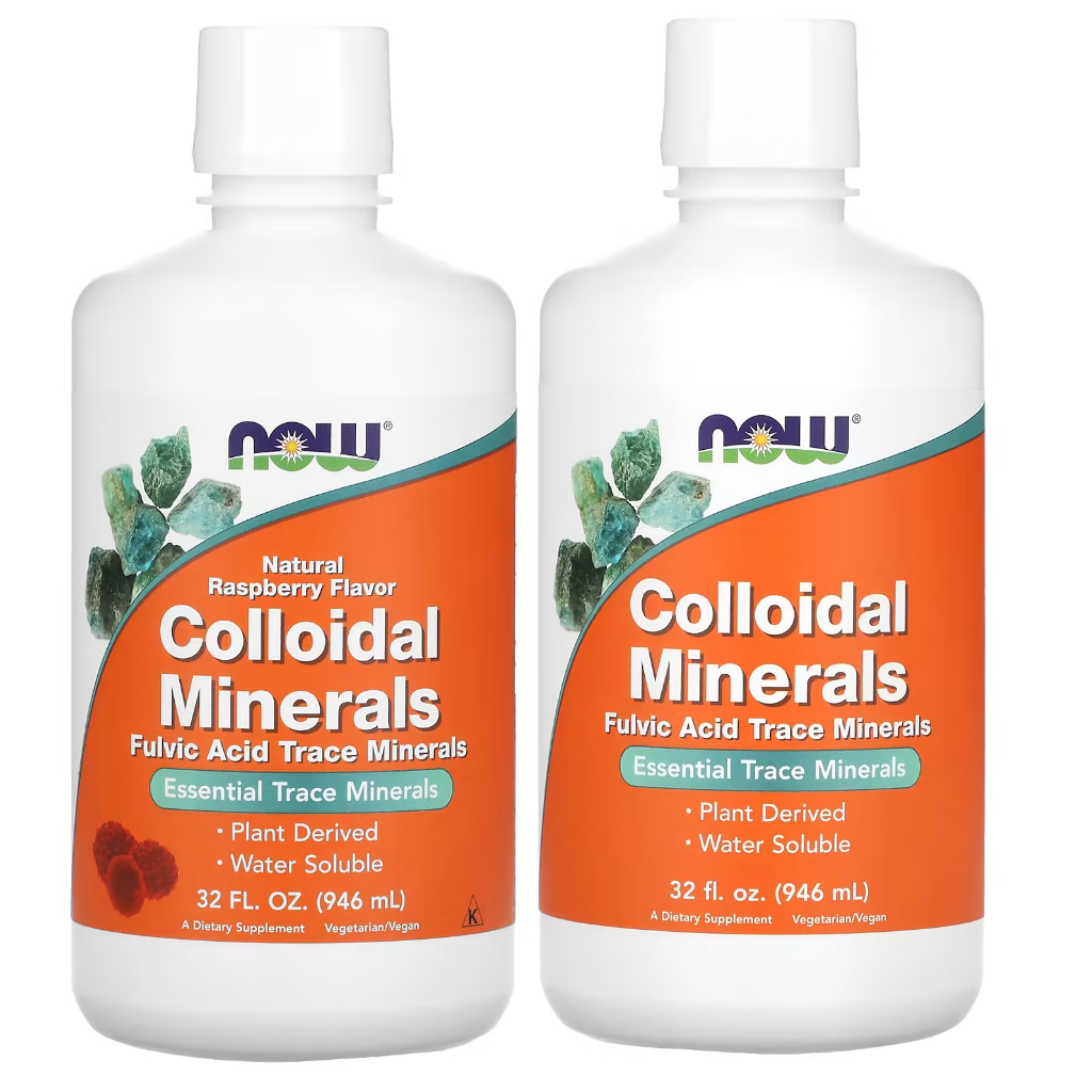 Now , Colloidal Minerals Fulvic Acid Trace MInerals or Natural