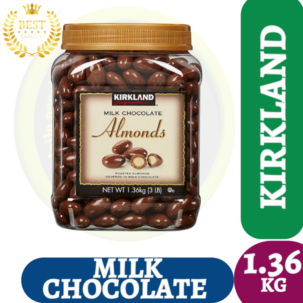 Kirkland Signature Milk Chocolate Almonds Shopee Philippines