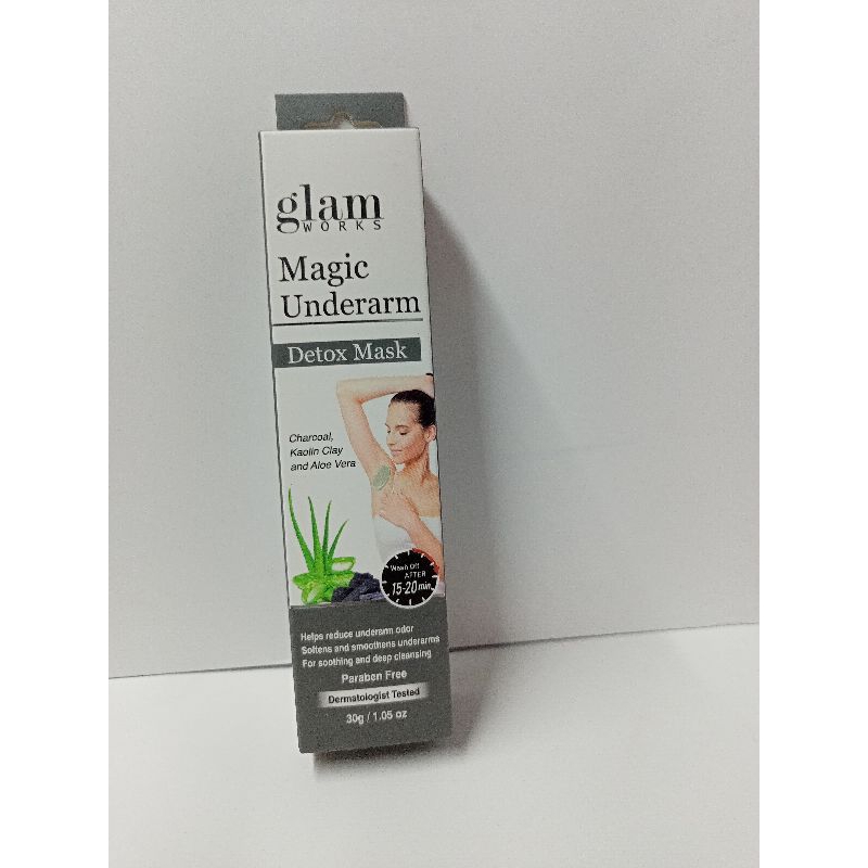 GLAMWORKS Magic Underarm Detox Mask 30g | Shopee Philippines