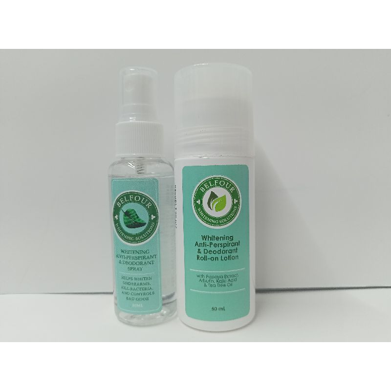 Belfour Whitening Solutions AntiPerspirant Deodorant Spray 50mL