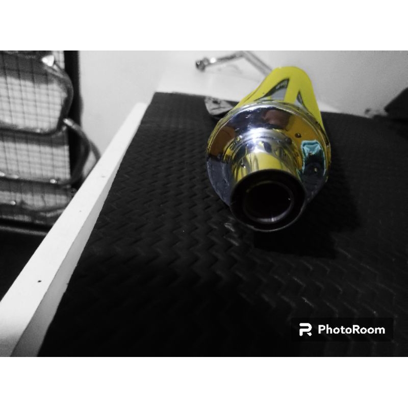 kawasaki fury 125 stock pipe