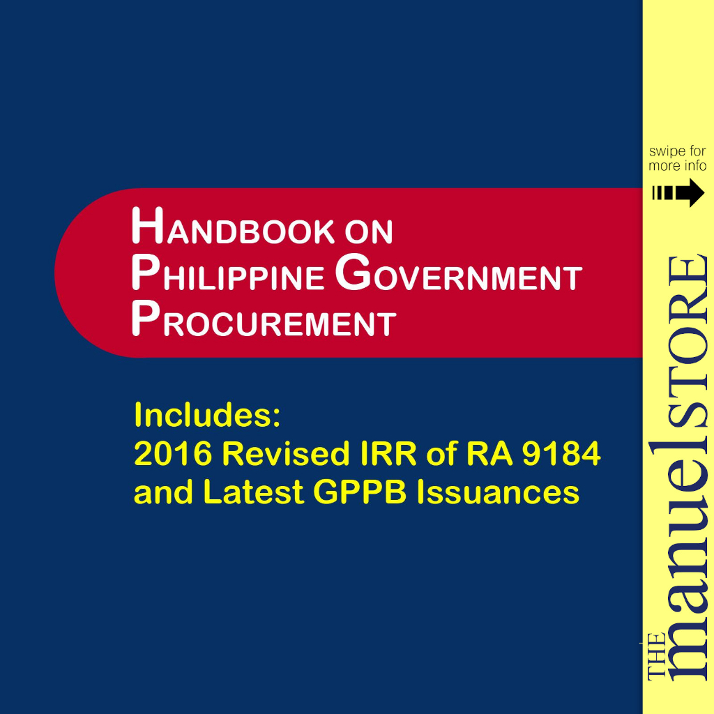 GPPB (January 2024) Government Procurement, Handbook on Philippine