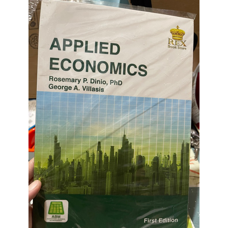 Applied economics(first edition) | Shopee Philippines
