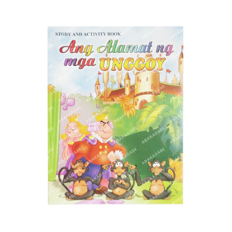 Ang Alamat Ng Mga Unggoy English And Tagalog Story Book Shopee Philippines 4289