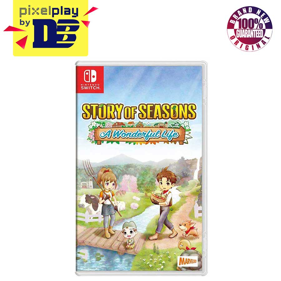 Nintendo Switch Story Of Seasons: a Wonderful Life (US) | Shopee ...