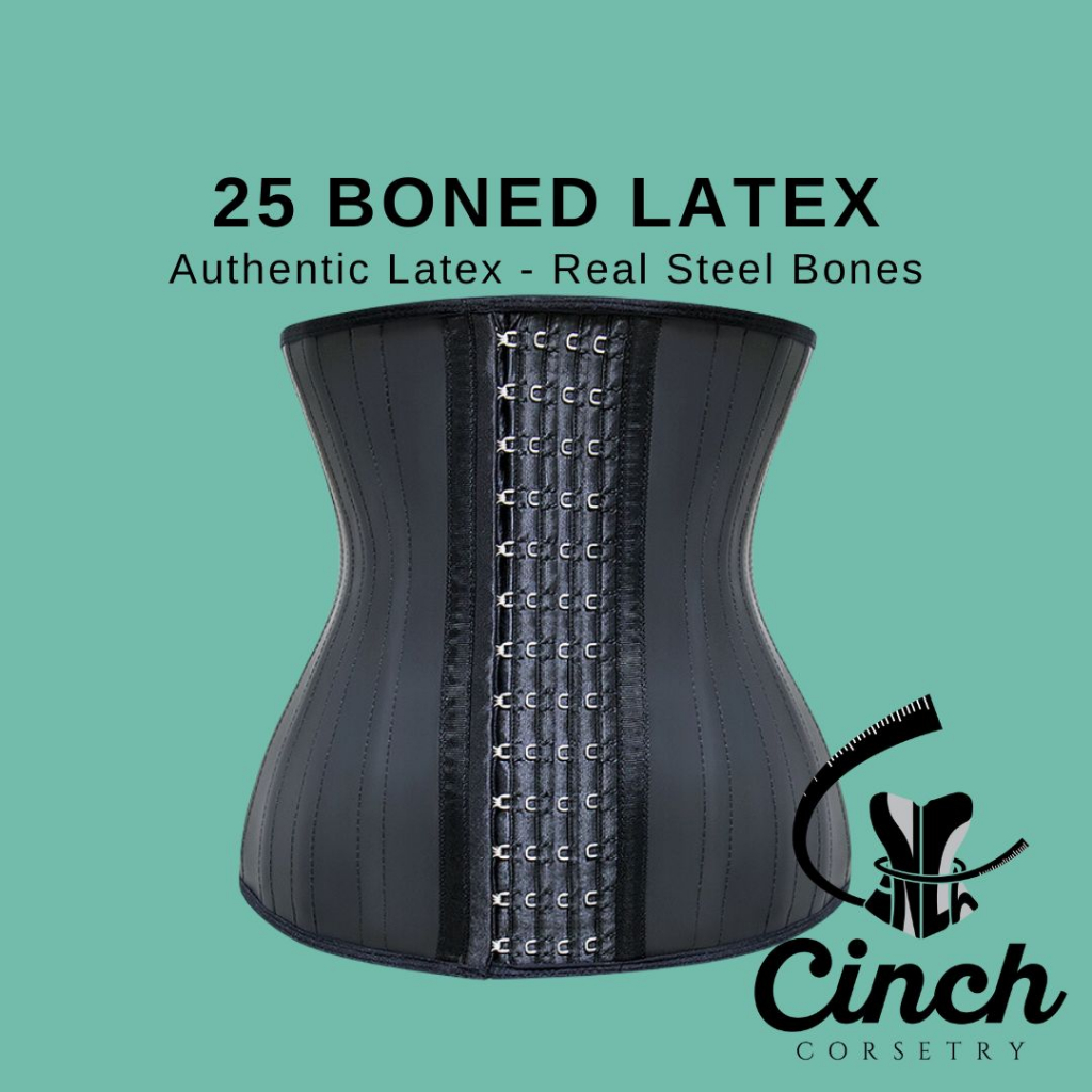 Steel boned waist cincher sale