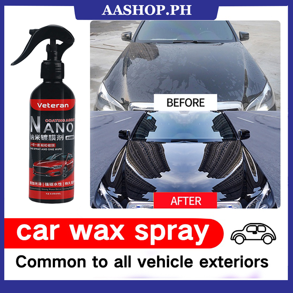 Car Wax Spray and Polish 2in1 Coating Auto Car Wash and Wax Hydrophobic