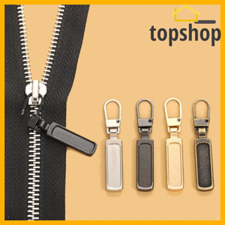 Ring Zipper Pull Replacement Zinc Alloy Instant Puller Tab Head Repair for  Luggage Suitcase Boot Jacket Coat Shoes Backpack Bag