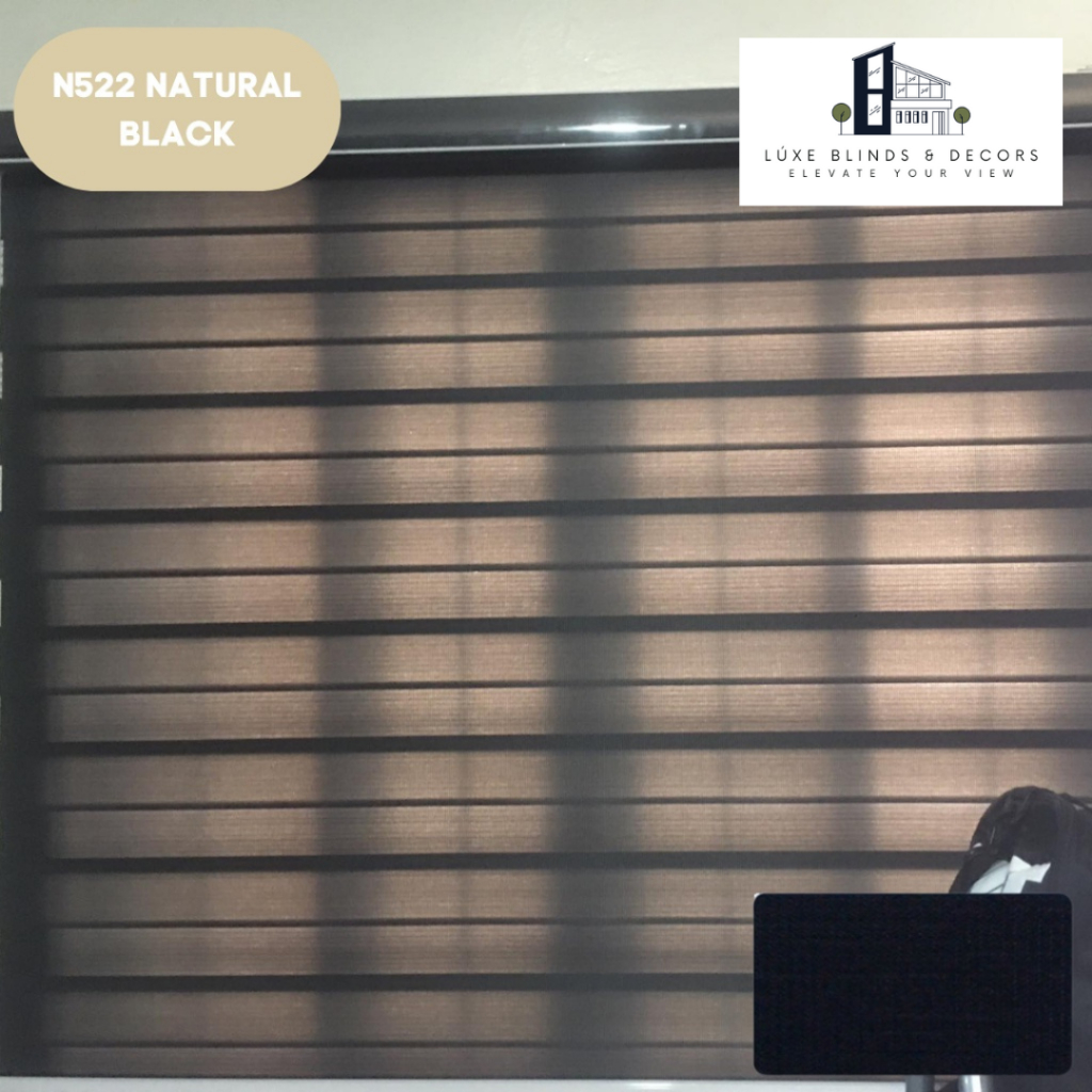 BLACK MODERN KOREAN WINDOW BLINDS CUSTOMIZE SIZES Shopee Philippines