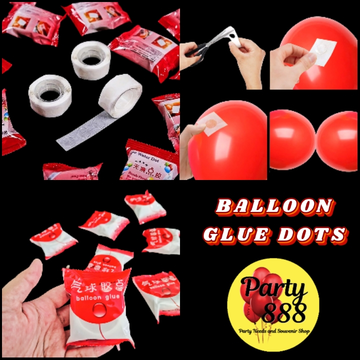 Balloon Glue Dots (100 dots) Shopee Philippines