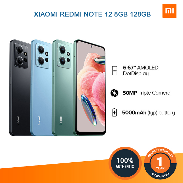 Xiaomi Redmi Note 12 8GB+128GB Global Version | Shopee Philippines