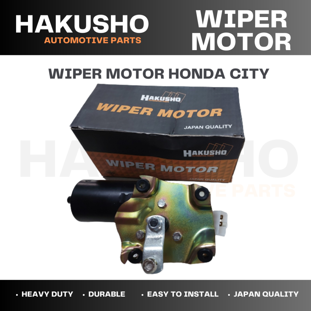 WIPER MOTOR HONDA CITY JAPAN QUALITY HAKUSHO BRAND Shopee Philippines
