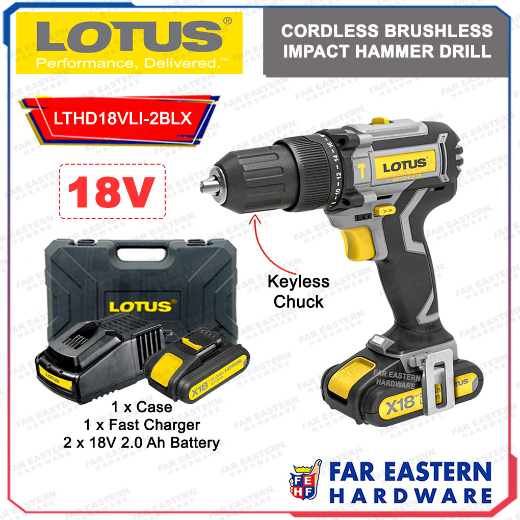 18V Cordless Drill Driver + 200mA Charger + 1 Battery