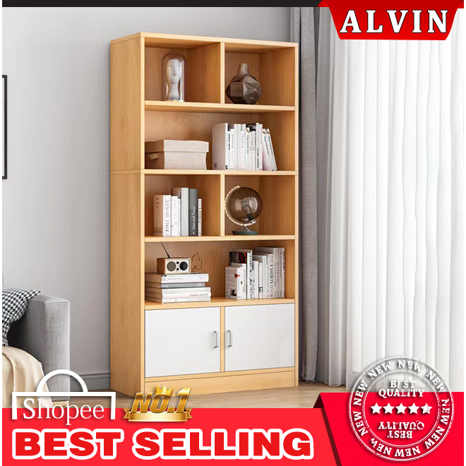 ALVIN Cabinet Floor-To-Ceiling Corner Cabinet Shelf Economical Living ...