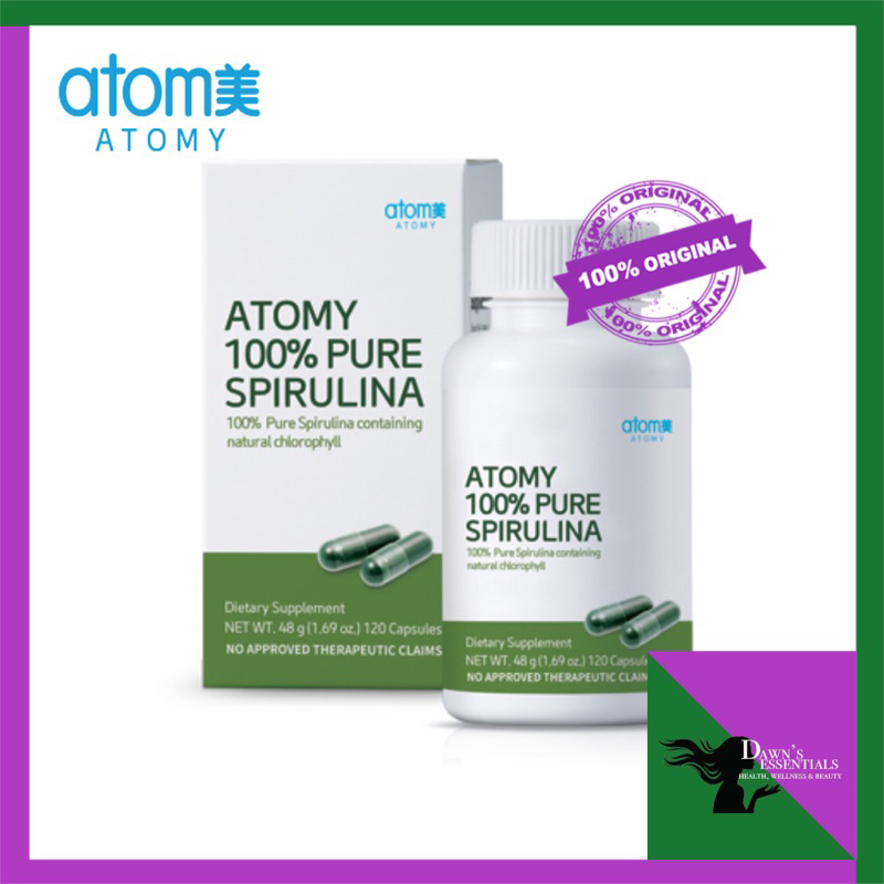 Atomy Pure Spirulina (120 capsules) | Shopee Philippines