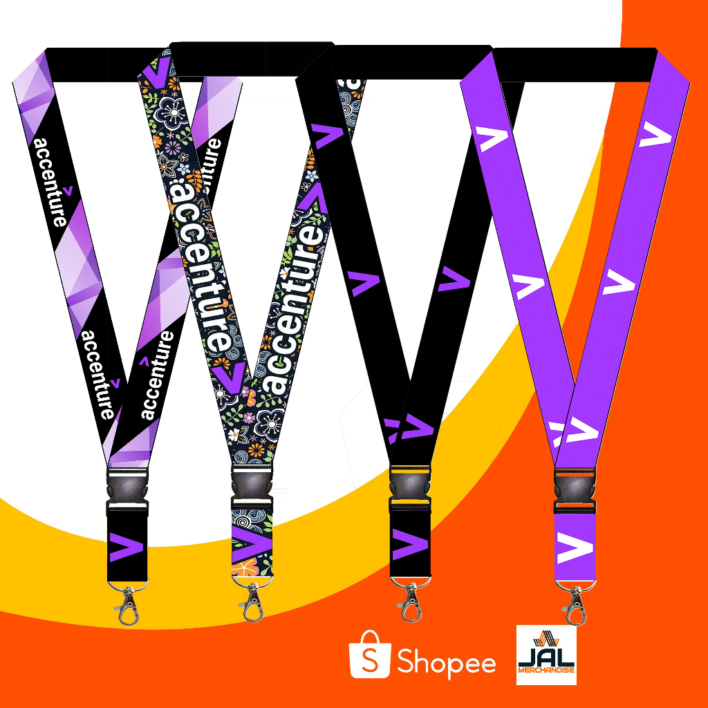 ACCENTURE ID lace / ID lanyard / ID sling Shopee Philippines