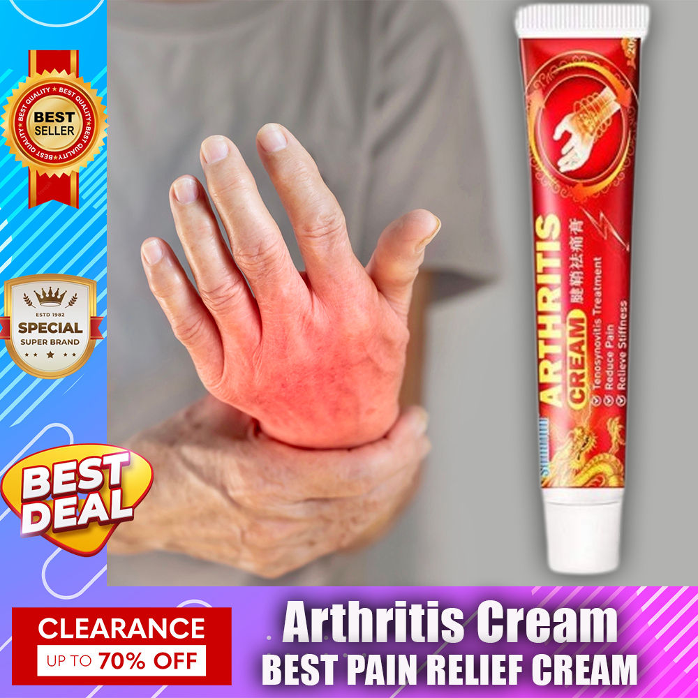 ORIGINAL Arthritis Cream Pain Relief Ointment Tenosynovitis Treatment Reduce Pain and Swelling