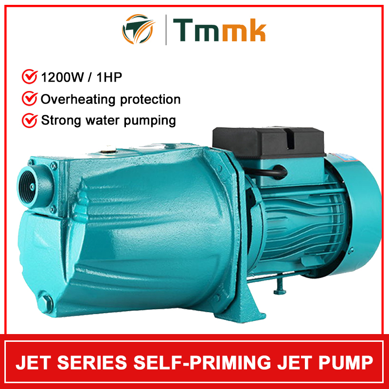 1200W Heavy Duty Electric Water Pump 60L/Min Jet Pump 1HP Peripheral Booster Pump Shallow Well
