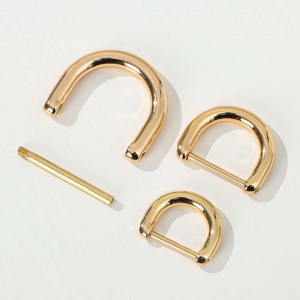 D Ring Buckle Bag Strap Accessories Open Screw Clasp Detachable Belt ...