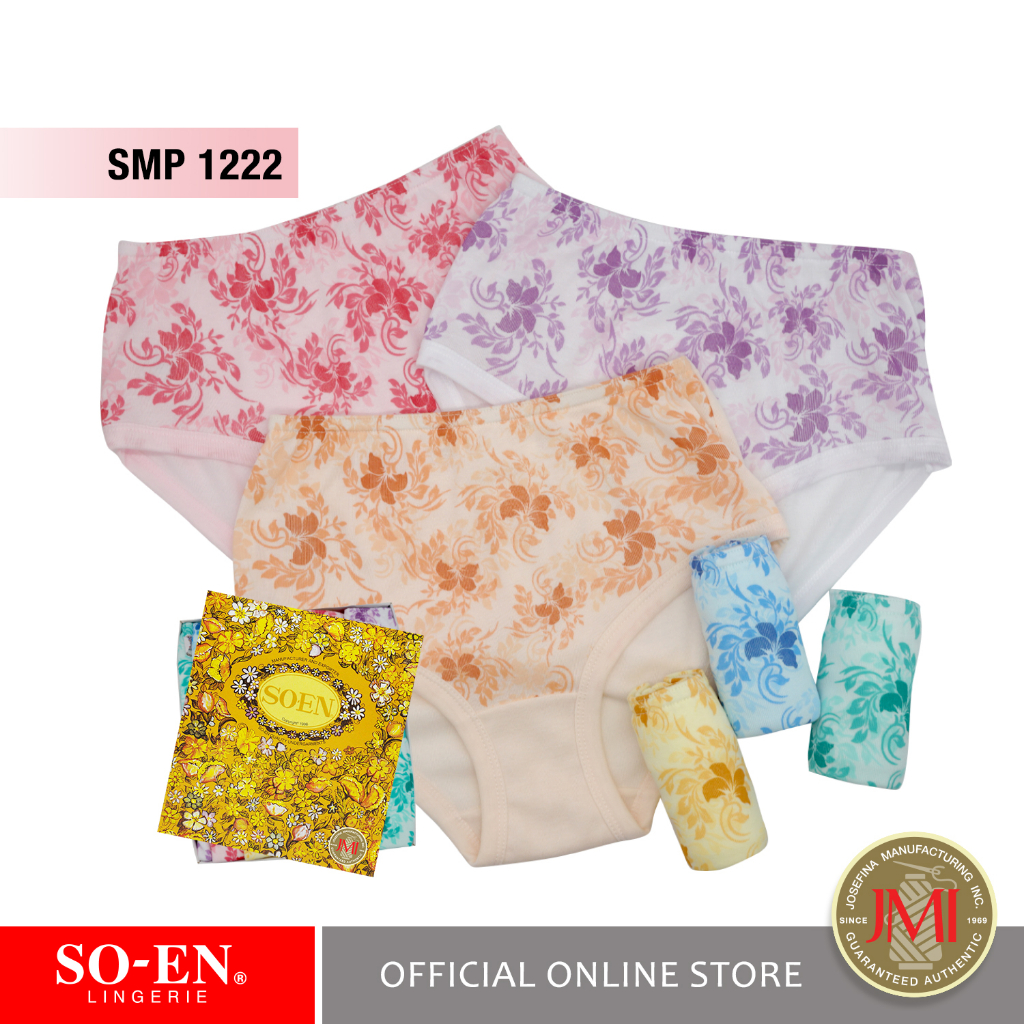 SOEN 12in1 Elegance Essential Semipanty (Small) Outlet Shopee