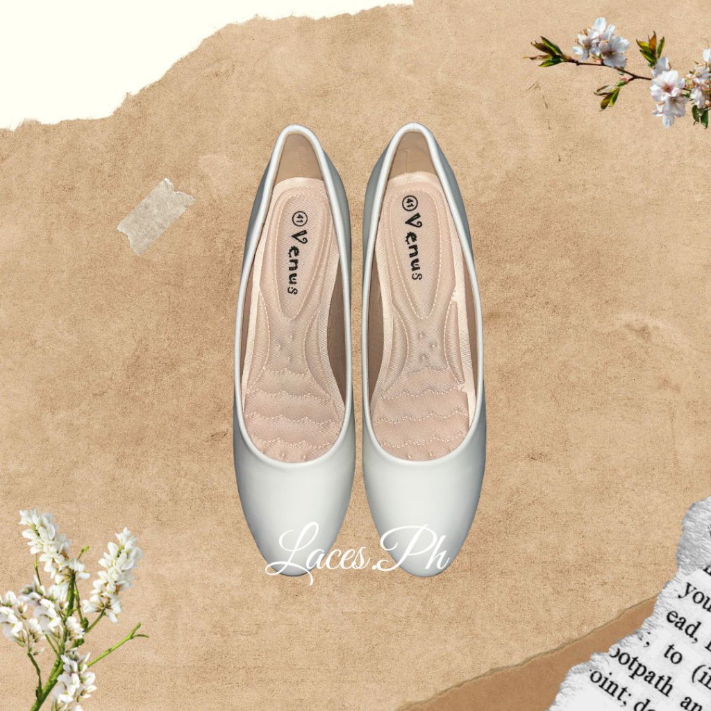 Venus White High Heels plus size for women Shopee Philippines
