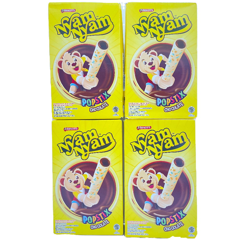 ARNOTTS NYAM NYAM POPSTIX CHOCOLATE BY 4'S | Shopee Philippines