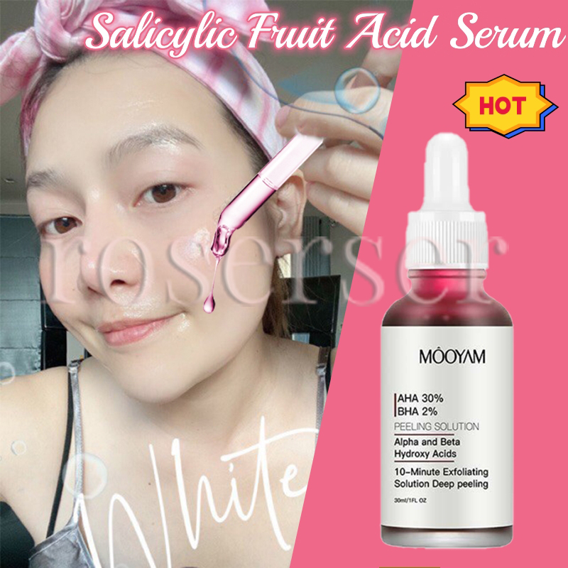 Salicylic Fruit Acid Serum Scar Remover Acne Facial Treatment Whitening