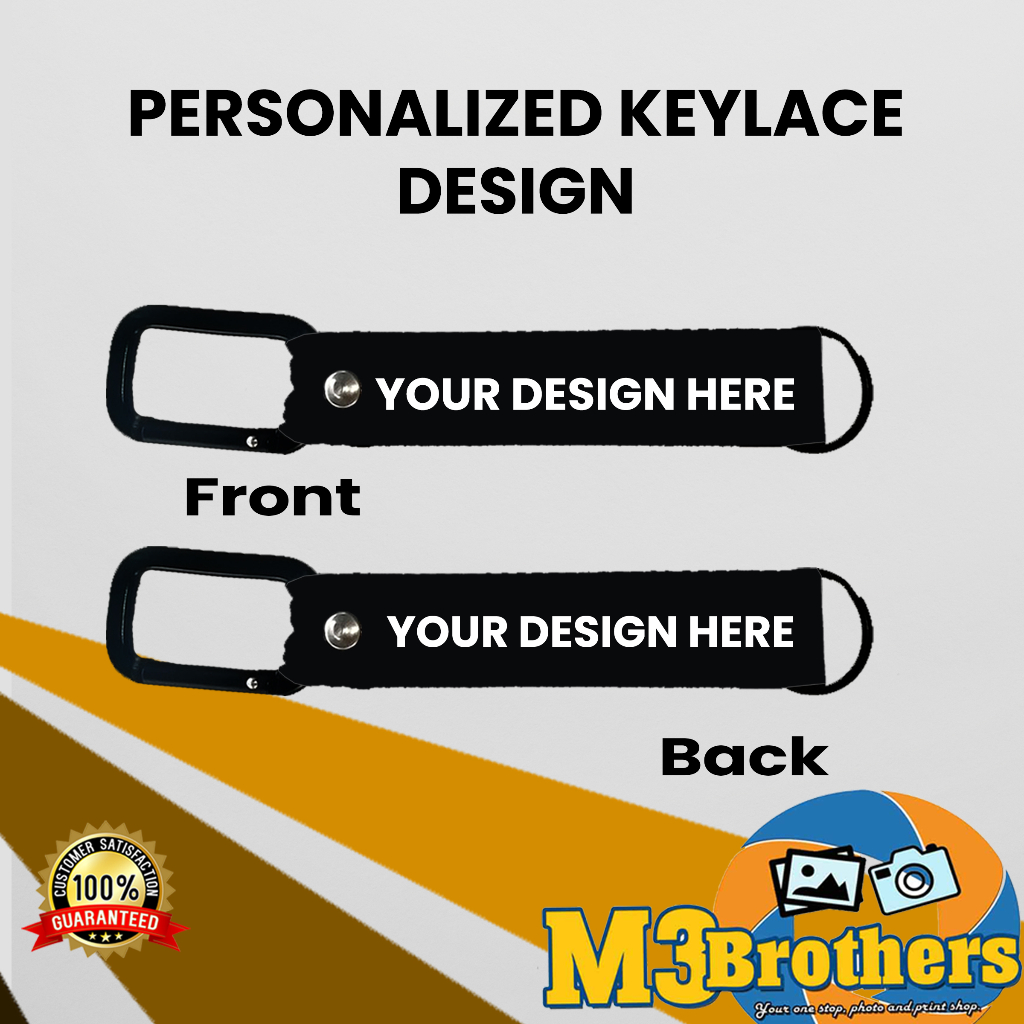 Personalized or Customized Keychain / Keylace / Keyholder | Shopee ...