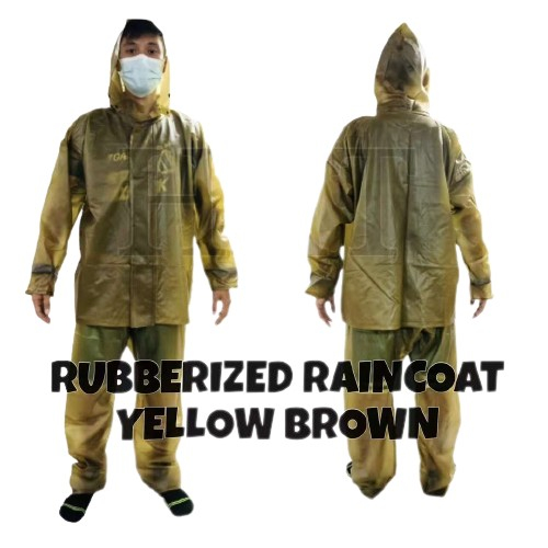 Rubberized raincoat online