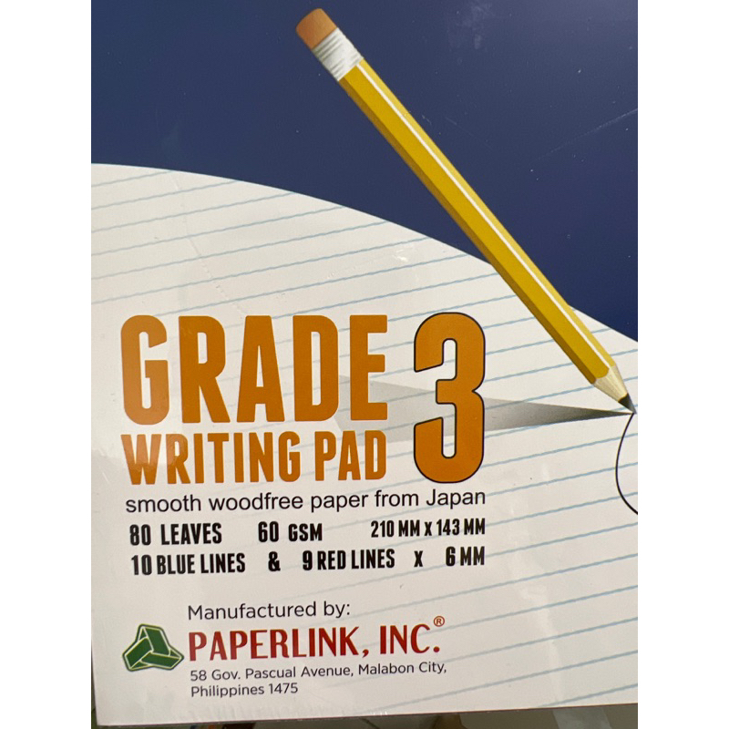 10pads Victory Writing Pad 80lvs Japan Wood Free Paper Grade 1 2 3 4 60gsm Shopee Philippines