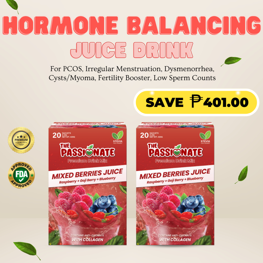 The Passionate Mixed Berries Duo Pack (PCOS, Fertility, Irregular