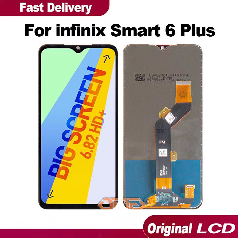 Infinix Smart 6 Plus X6823 LCD Original for Replacement | Shopee ...