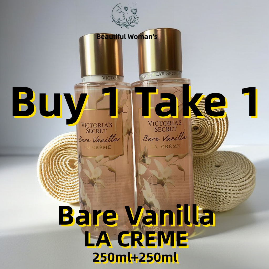 Buy 1 Take 1 Victoria's secret Bare Vanilla-LA CREME Perfume 100