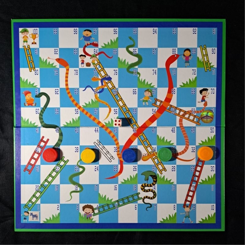 SUPER-K Classic Snakes & Ladders Set (SKG-02) | Educational Classic ...