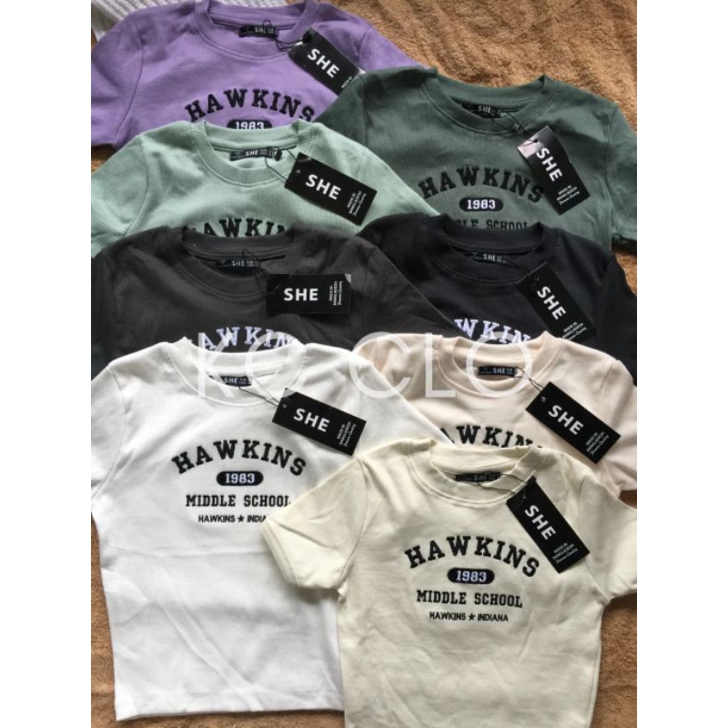 Hawkins Embroidered Croptop (Bangla Made) Shopee Philippines