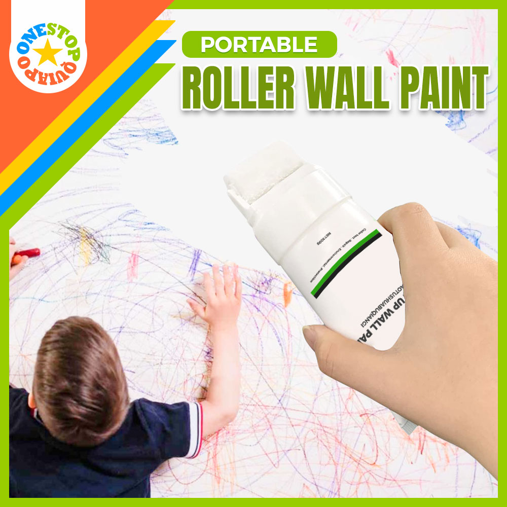 OSQ Waterproof Small Roller Touch Up Paint for Wall Ceiling Repaint ...