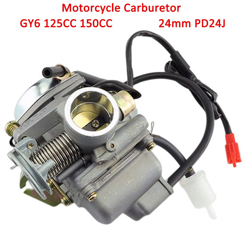 Gy6 Carburetor 125cc 150cc Carburetor Carb 24mm For Honda Scooter Atv Electric Choke Carburetor 2981