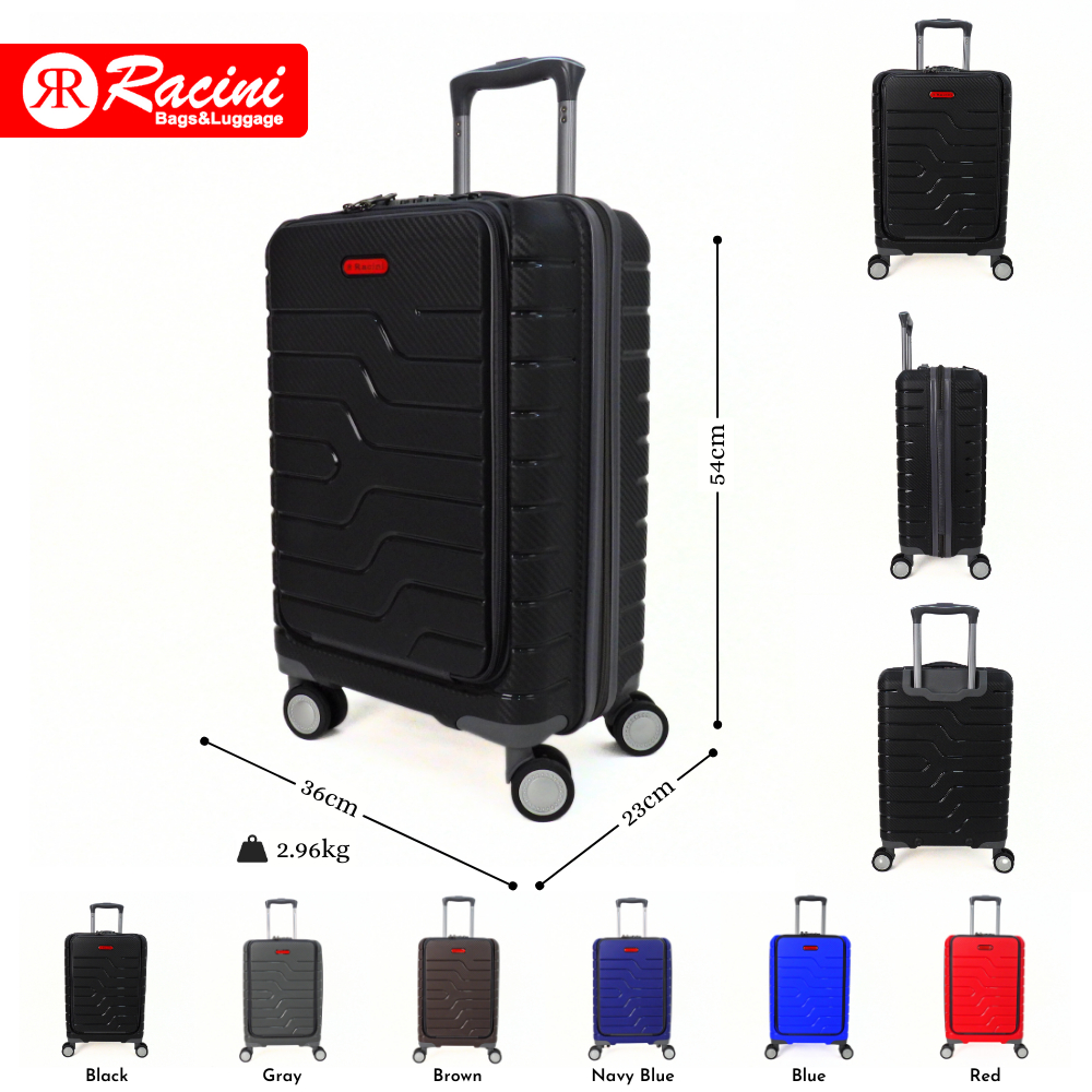 Racini A 18126 Light weight Fashion Travel Laptop Luggage 20 Inches 360 degree Rotating