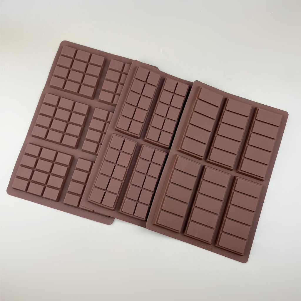 6cavity Chocolate Bar Silicone Mold Shopee Philippines