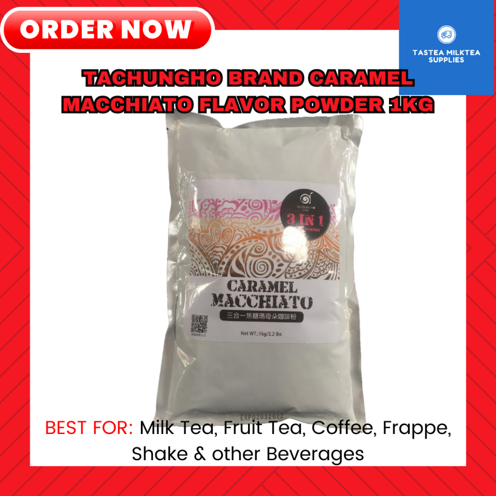 Caramel Macchiato Powder Tachungho Brand 1kg TASTEA MILKTEA SUPPLIES