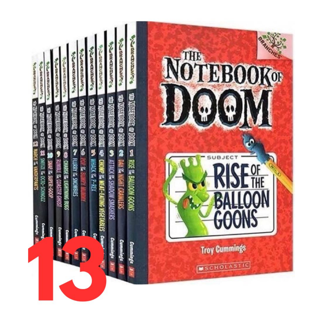 NOTEBOOK OF DOOM by Scholastic (13 books) Shopee Philippines