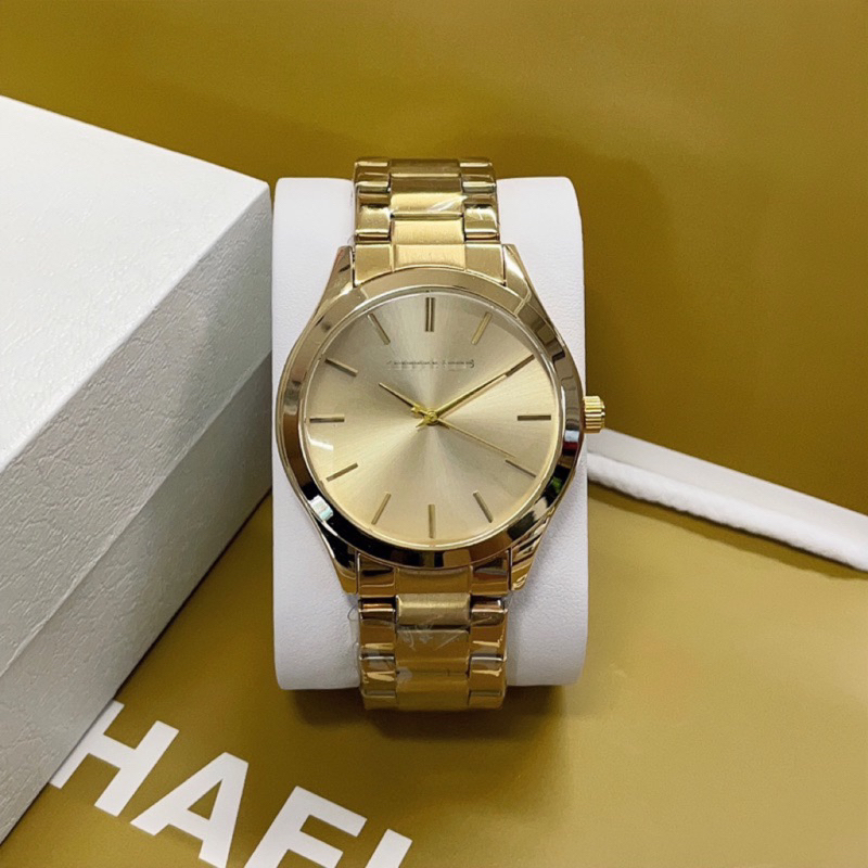 mk slim good quality Stainless steel Couple Waterproof Watch For Men women