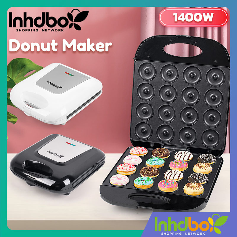 INHDBOX 16 Hole mini donut maker Waffle Maker donut maker Machine